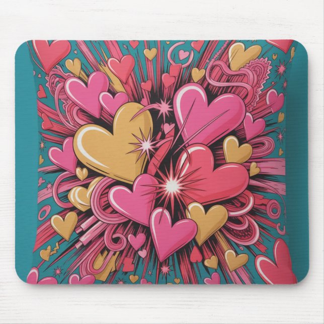 Valentine’s Day Mousepad | Romantic (Vorne)