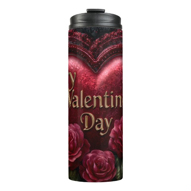 Valentine’s Day Mug | Romantic, Cute &Heartwarming Thermosbecher (Vorderseite)