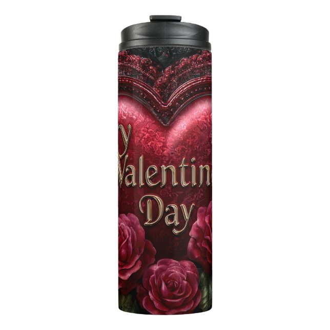 Valentine’s Day Mug | Romantic, Cute &Heartwarming Thermosbecher (Vorderseite)