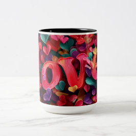 Valentine’s Day Mug | Romantic, Cute &Heartwarming Zweifarbige Tasse