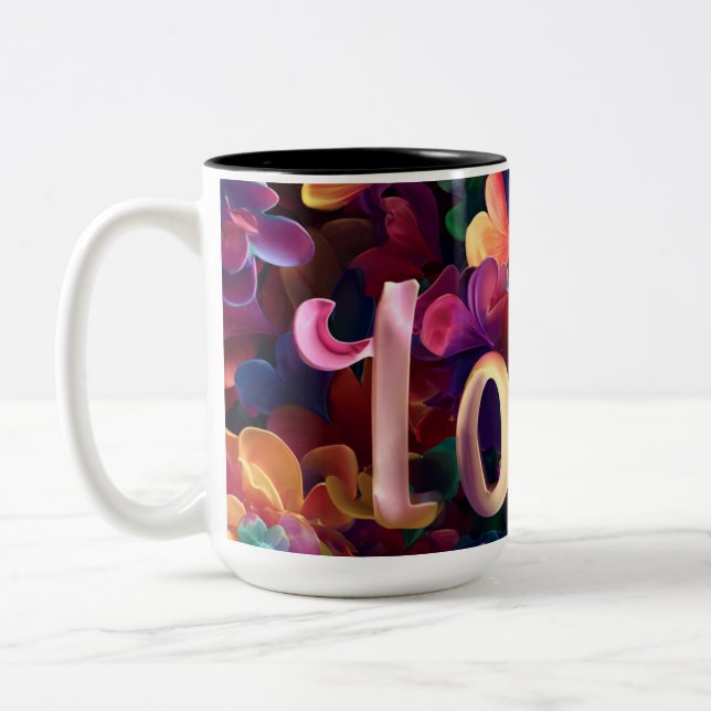 Valentine’s Day Mug | Romantic, Cute &Heartwarming Zweifarbige Tasse (Links)
