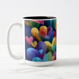 Valentine’s Day Mug | Romantic, Cute &Heartwarming Zweifarbige Tasse
