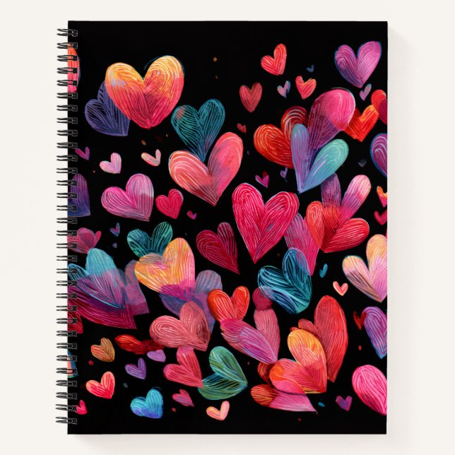 Valentine’s Day Notebook Collection | Romantic Notizbuch (Vorderseite)