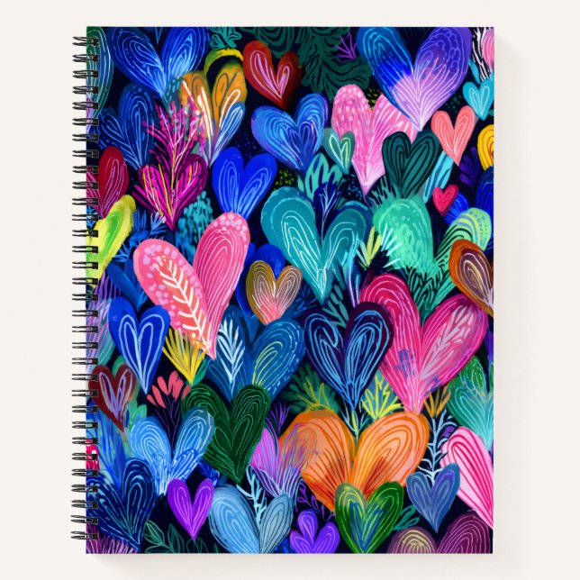 Valentine’s Day Notebook Collection | Romantic Notizbuch (Vorderseite)