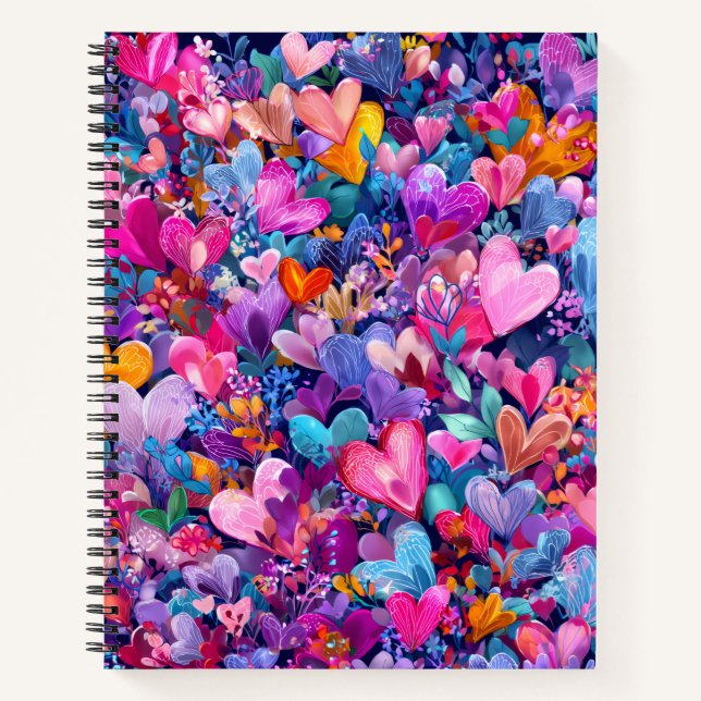 Valentine’s Day Notebook Collection | Romantic Notizbuch (Vorderseite)