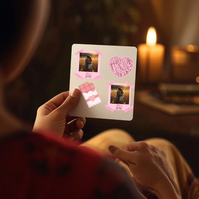 Valentine’s Day Personalized Flat Card (Von Creator hochgeladen)