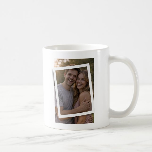 Valentine’s Day Photo Mug | Personalized Love Mug Kaffeetasse (Rechts)