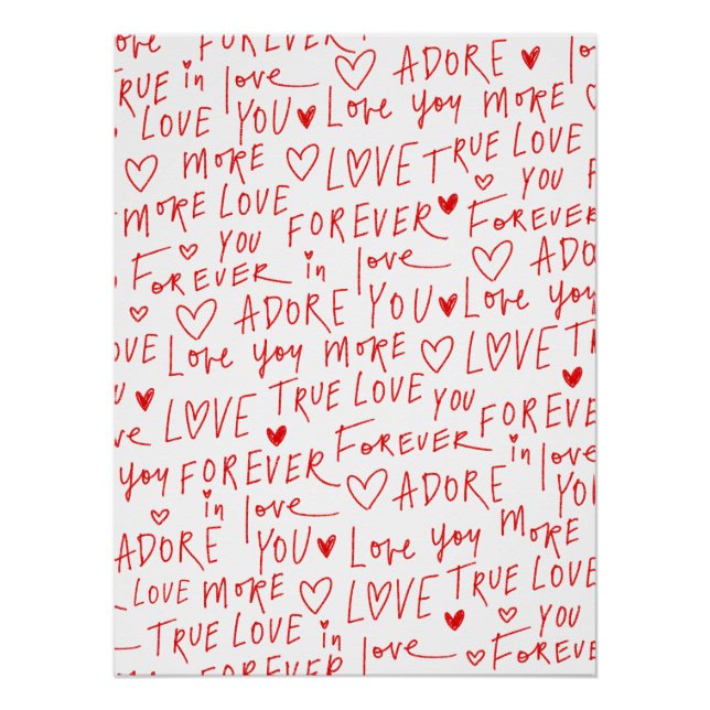 Valentine’s Day Poster (Vorderseite)