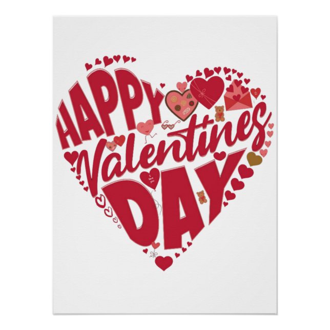  Valentine’s Day Poster (Vorderseite)