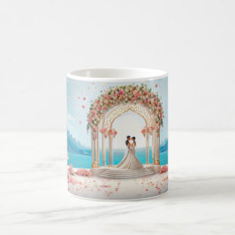 Valentine’s Day Romantic Couple Silhouette Love Kaffeetasse