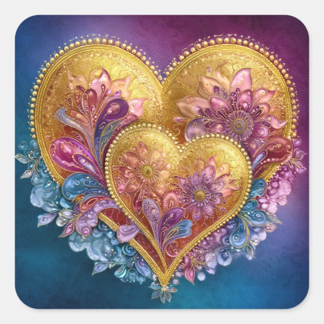 Valentine’s Day Stickers | Cute, Romantic  (Vorderseite)