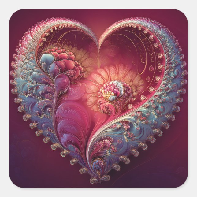 Valentine’s Day Stickers | Cute, Romantic  (Vorderseite)