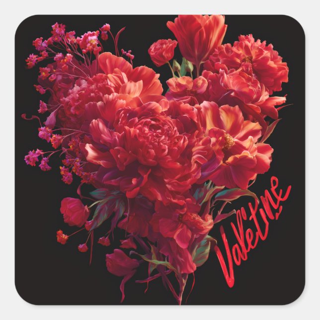 Valentine’s Day Stickers | Cute, Romantic  (Vorderseite)