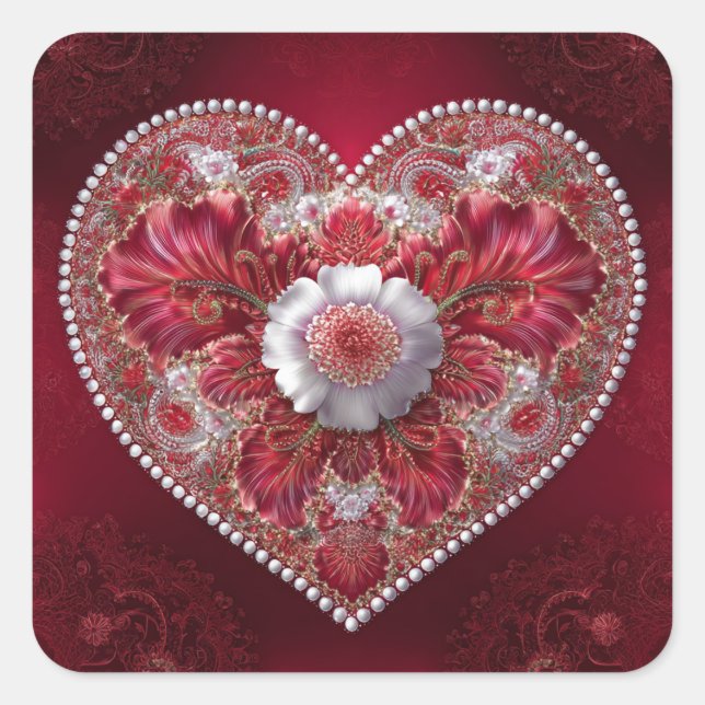 Valentine’s Day Stickers | Cute, Romantic  (Vorderseite)