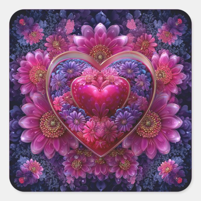 Valentine’s Day Stickers | Cute, Romantic  (Vorderseite)