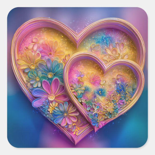 Valentine’s Day Stickers | Cute, Romantic  (Vorderseite)