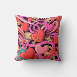 Valentine’s Day Throw Pillow Collection | Romantic Kissen