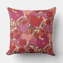 Valentine’s Day Throw Pillow Collection | Romantic Kissen
