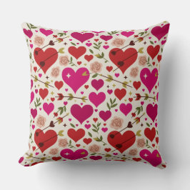 Valentine’s Day Throw Pillow Collection | Romantic Kissen