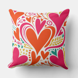 Valentine’s Day Throw Pillow Collection | Romantic Kissen