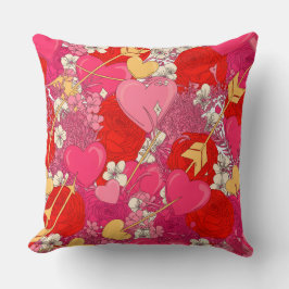 Valentine’s Day Throw Pillow Collection | Romantic Kissen