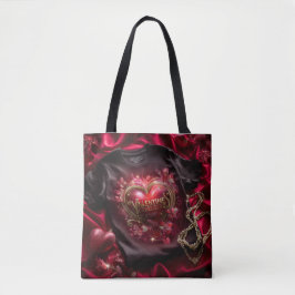 Valentine’s Day Tote Bag | Romantic, Cute