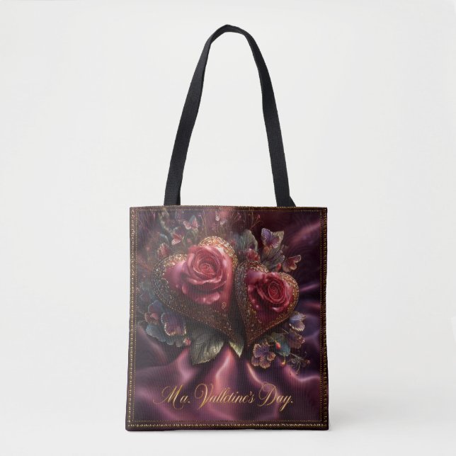 Valentine’s Day Tote Bag | Romantic, Cute (Vorderseite)