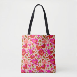 Valentine’s Day Tote Bag | Romantic, Cute