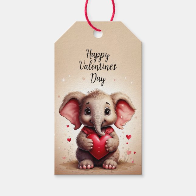 Valentine’s gift tag geschenkanhänger (Vorderseite)