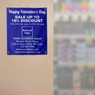 Valentine Sale on Blue Tapestes Wandteppich