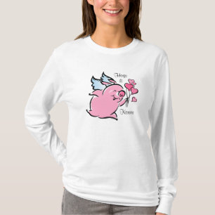 Valentine-Schwein-personalisierter T - Shirt