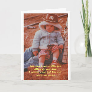 Valentine - Seit ich ein kleines Mädchen war, saß  Feiertagskarte