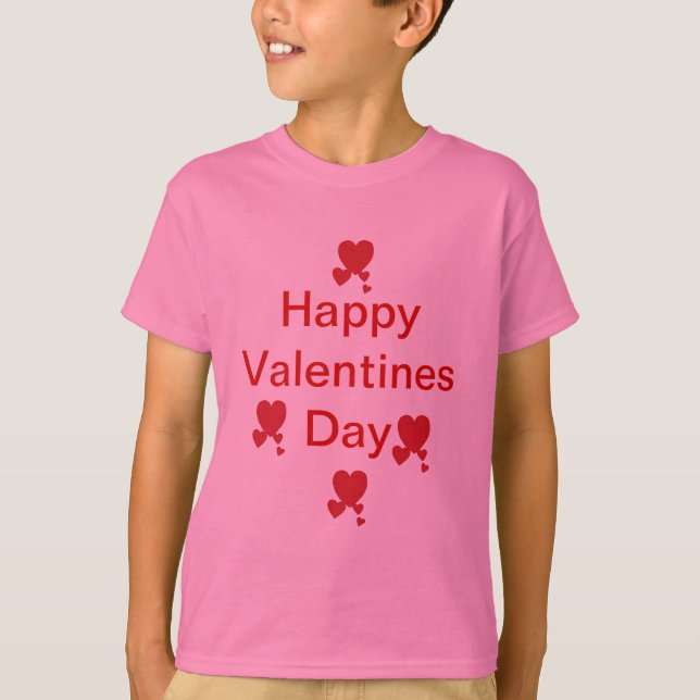 Valentine-Shirt T-Shirt (Vorderseite)
