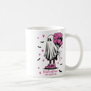 Valentine Sie heimsuchen mich - Süße gruselige Gei Kaffeetasse