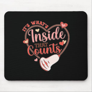 Valentine Sonographie Tech Herz Transducer Ultrasc Mousepad