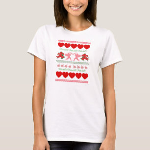 Valentine Sweater Design T-Shirt