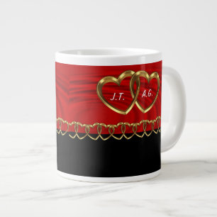 Valentine Sweetheart Tasse mit Initialen