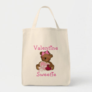 Valentine Sweetie T - Shirt und Geschenke Tragetasche