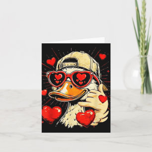 Valentine T-Shirt nennt Mallard Entenjagd Valentin Karte