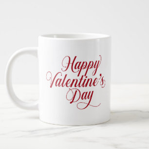 Valentine Tasse Glücklicher Valentinstag