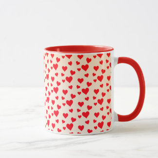 Valentine Themed Tasse