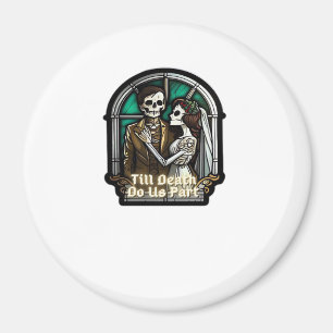 Valentine Till Death Do Us Part Romantischer Stil Magnet