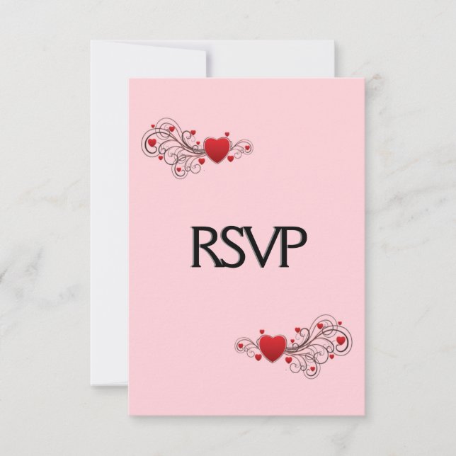 Valentine UAWG RSVP Karte (Vorderseite)