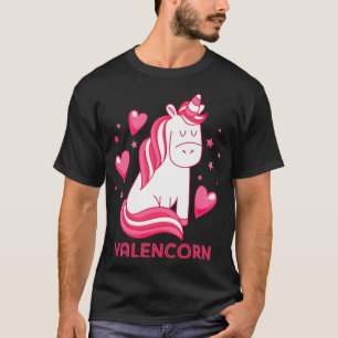 Valentine Unicorn  T-Shirt