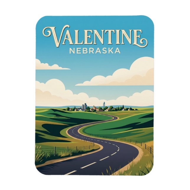 Valentine USA Magnet (Vertikal)