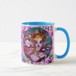 VALENTINE VENEZIANISCH MASQUERADE MASCHINE TASSE
