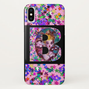 VALENTINE VENEZIANISCH MASQUERADE MONOGRAM B SCHRE Case-Mate iPhone HÜLLE