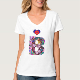 VALENTINE VENEZIANISCH MASQUERADE MONOGRAM B SCHRE T-Shirt