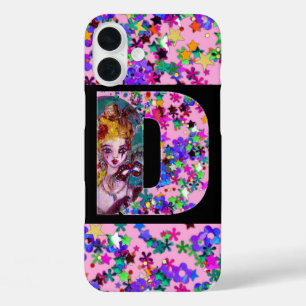 VALENTINE VENEZIANISCH MASQUERADE MONOGRAM D SCHRE iPhone 16 PLUS HÜLLE