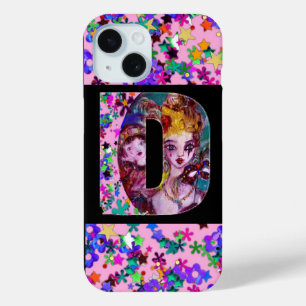 VALENTINE VENEZIANISCH MASQUERADE MONOGRAM D SCHRE iPhone 15 HÜLLE